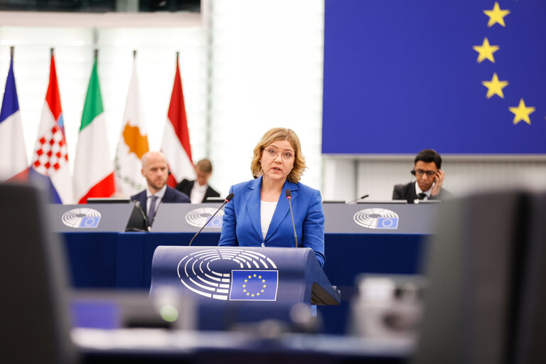 Valokuva 29: EP Plenary session - State of play and follow-up two years after the PEGA recommendations and the illegal use of spyware