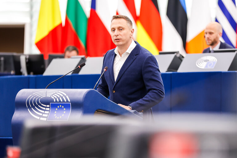 Valokuva 11: EP Plenary session - State of play and follow-up two years after the PEGA recommendations and the illegal use of spyware