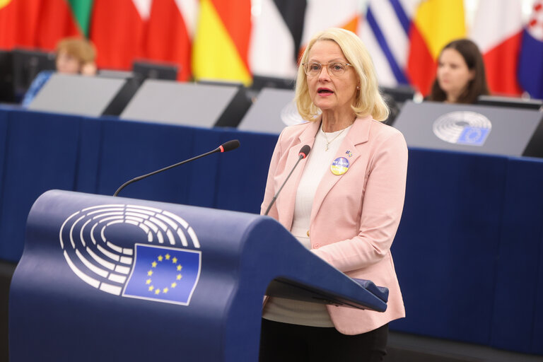 Fotografie 37: EP Plenary session -  The human cost of Russia’s war against Ukraine and the urgent need to end Russian aggression