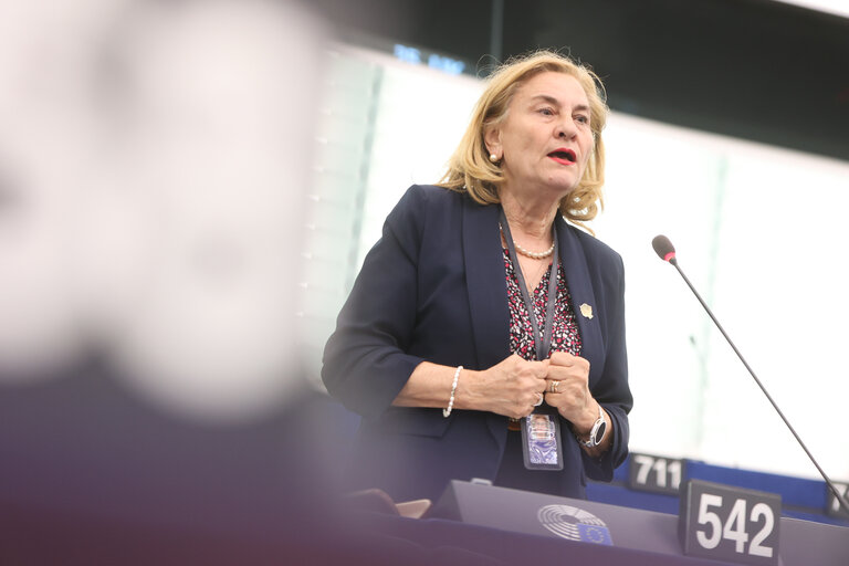 Fotografie 3: EP Plenary session -  The human cost of Russia’s war against Ukraine and the urgent need to end Russian aggression