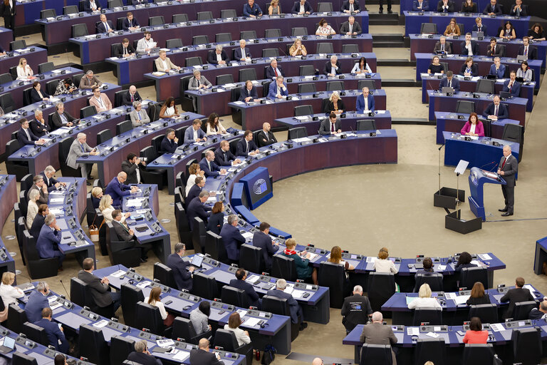 Fotografia 8: EP Plenary session - Formal sitting with His Majesty King Abdullah II, King of the Hashemite Kingdom of Jordan