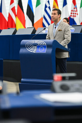 Fotografie 45: EP Plenary session - Implementation report on the Recovery and Resilience Facility