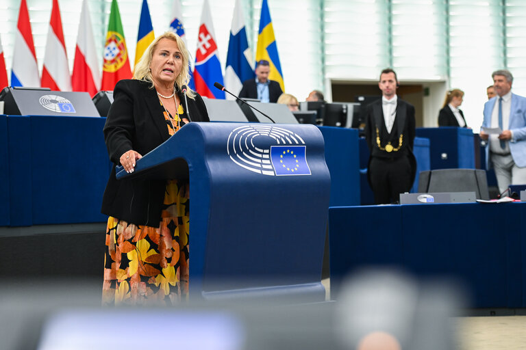 Fotografie 40: EP Plenary session - Implementation report on the Recovery and Resilience Facility