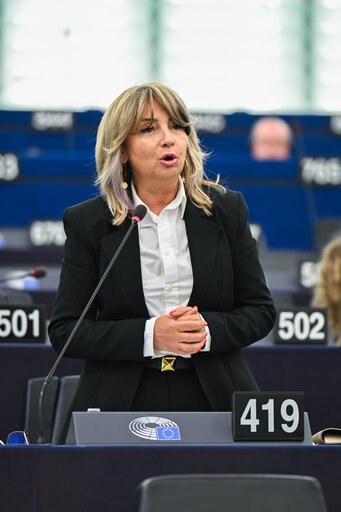 Fotografie 37: EP Plenary session - Implementation report on the Recovery and Resilience Facility