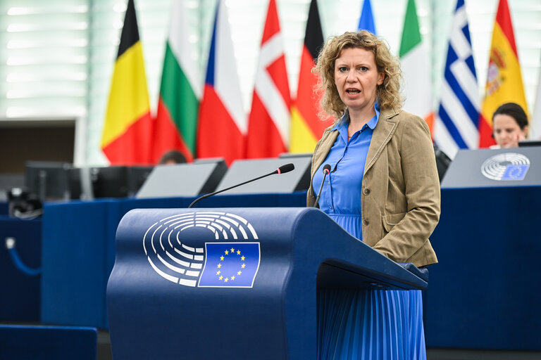 Fotografie 21: EP Plenary session - Implementation report on the Recovery and Resilience Facility