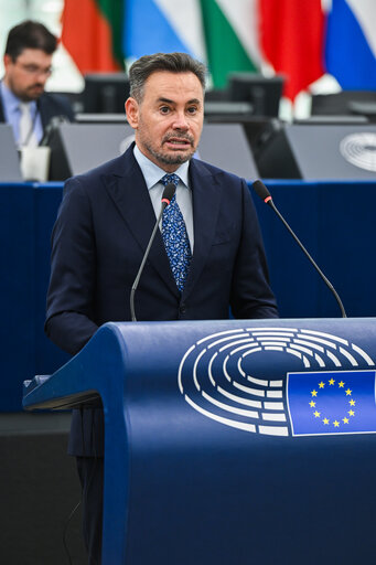 Fotografie 28: EP Plenary session - Implementation report on the Recovery and Resilience Facility