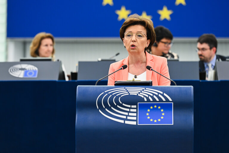 Fotografie 22: EP Plenary session - Implementation report on the Recovery and Resilience Facility