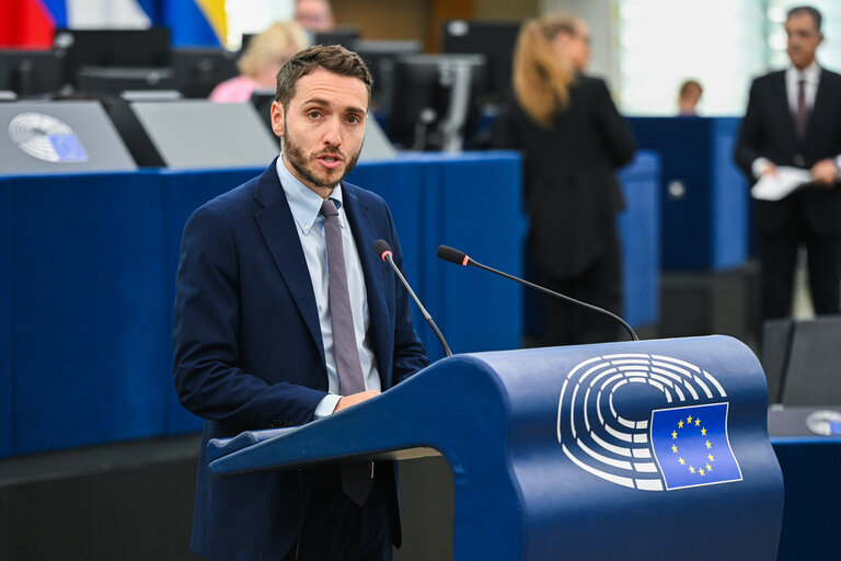 Fotografie 25: EP Plenary session - Implementation report on the Recovery and Resilience Facility