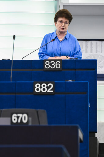 Fotografie 15: EP Plenary session - Implementation report on the Recovery and Resilience Facility