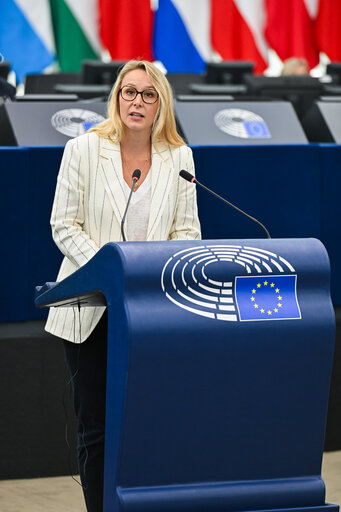 Fotografie 19: EP Plenary session - Implementation report on the Recovery and Resilience Facility