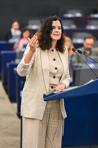 Fotografie 12: EP Plenary session - Implementation report on the Recovery and Resilience Facility