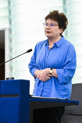 Fotografie 13: EP Plenary session - Implementation report on the Recovery and Resilience Facility