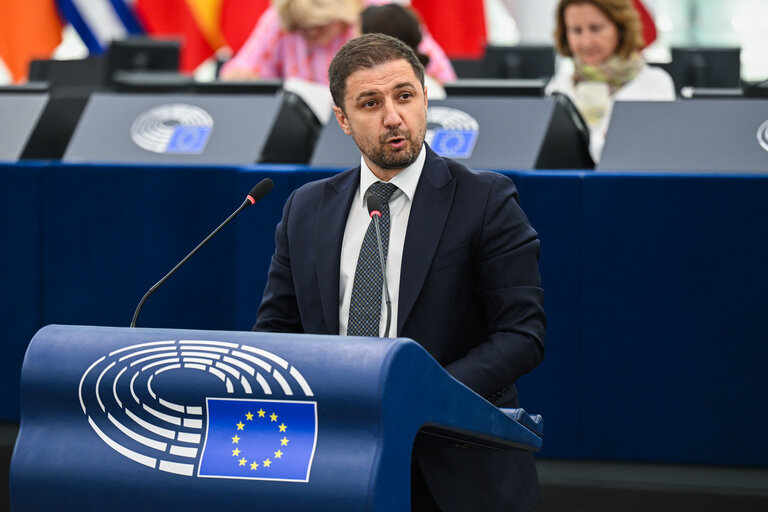 Fotografie 16: EP Plenary session - Implementation report on the Recovery and Resilience Facility