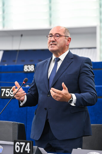 Fotografie 3: EP Plenary session - Implementation report on the Recovery and Resilience Facility