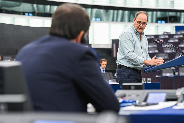 Fotografie 9: EP Plenary session - Implementation report on the Recovery and Resilience Facility