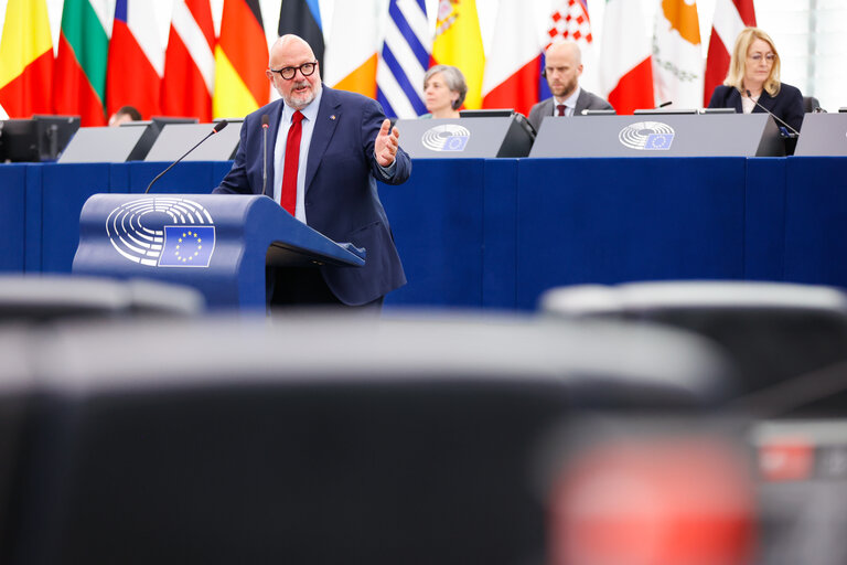 EP Plenary session - The Commission’s 2024 Rule of Law report