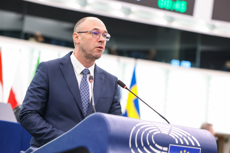 Fotografia 11: EP Plenary session- 2023 and 2024 reports on Moldova