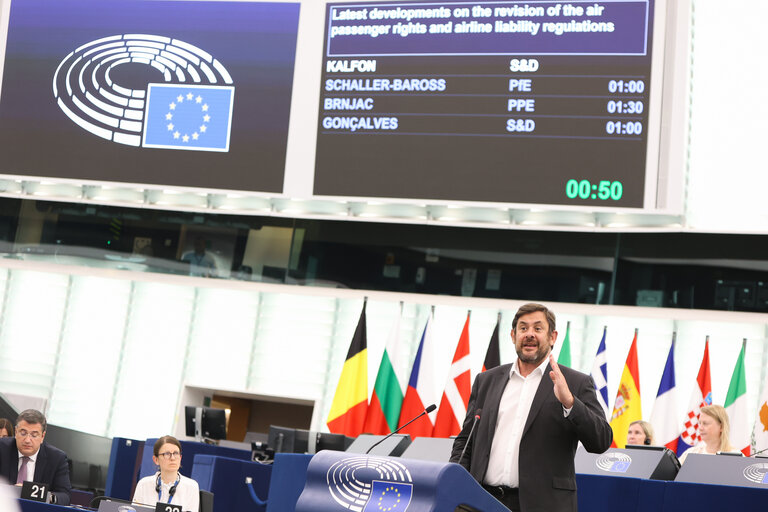 EP Plenary session - Latest developments on the revision of the air passenger rights and airline liability regulations
