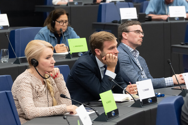 Fotagrafa 16: SEDE extraordinary meeting -  Presentation of the “Defence Omnibus” with Andrius Kubilius, European Commissioner for Defence and Space