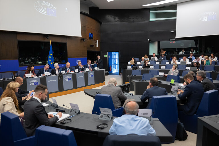 Fotagrafa 20: SEDE extraordinary meeting -  Presentation of the “Defence Omnibus” with Andrius Kubilius, European Commissioner for Defence and Space