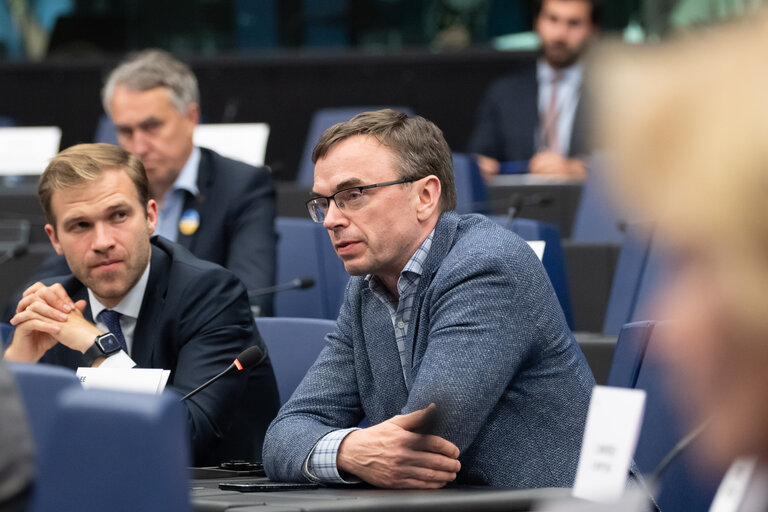 Fotagrafa 8: SEDE extraordinary meeting -  Presentation of the “Defence Omnibus” with Andrius Kubilius, European Commissioner for Defence and Space