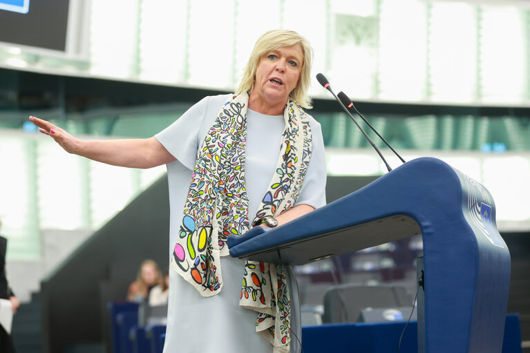 Zdjęcie 45: EP Plenary session - Stopping the genocide in Gaza: time for EU sanctions
