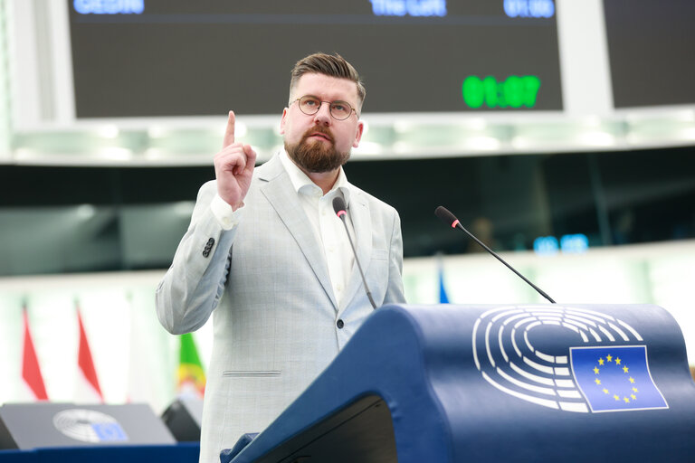 Zdjęcie 46: EP Plenary session - Stopping the genocide in Gaza: time for EU sanctions