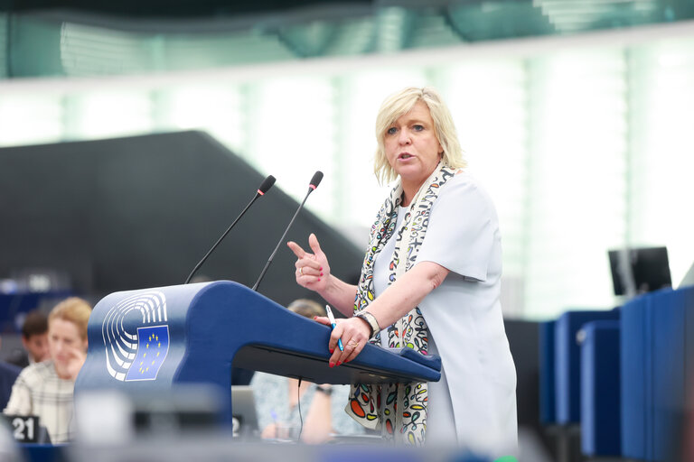 Zdjęcie 43: EP Plenary session - Stopping the genocide in Gaza: time for EU sanctions