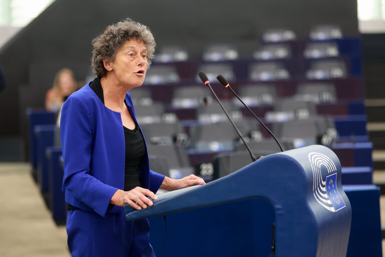Zdjęcie 41: EP Plenary session - Stopping the genocide in Gaza: time for EU sanctions