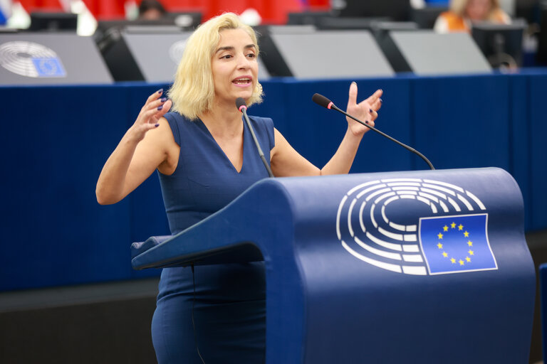 Zdjęcie 35: EP Plenary session - Stopping the genocide in Gaza: time for EU sanctions