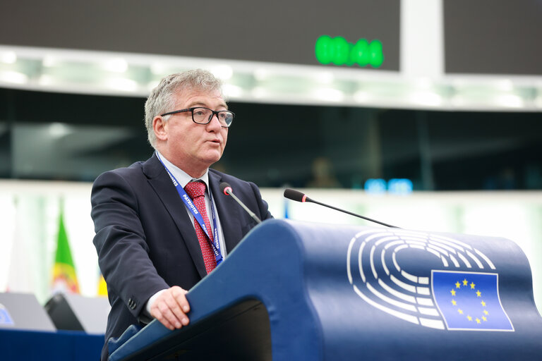 Zdjęcie 28: EP Plenary session - Stopping the genocide in Gaza: time for EU sanctions