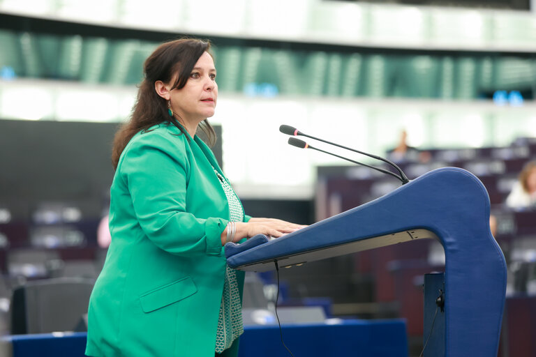 Zdjęcie 25: EP Plenary session - Stopping the genocide in Gaza: time for EU sanctions