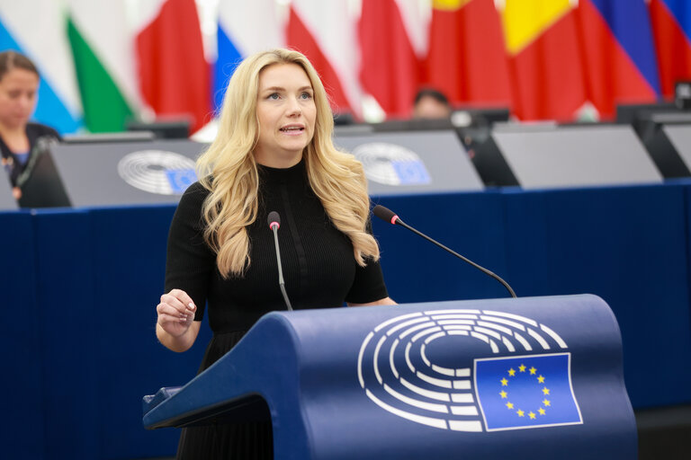 Zdjęcie 34: EP Plenary session - Stopping the genocide in Gaza: time for EU sanctions