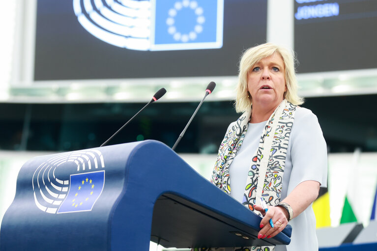 Zdjęcie 44: EP Plenary session - Stopping the genocide in Gaza: time for EU sanctions