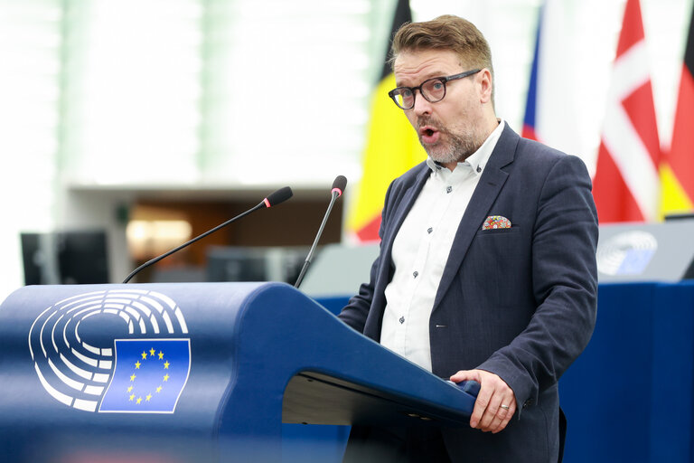 Zdjęcie 15: EP Plenary session - Stopping the genocide in Gaza: time for EU sanctions