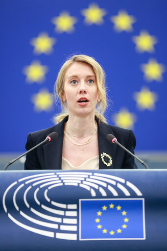 Zdjęcie 11: EP Plenary session - Stopping the genocide in Gaza: time for EU sanctions
