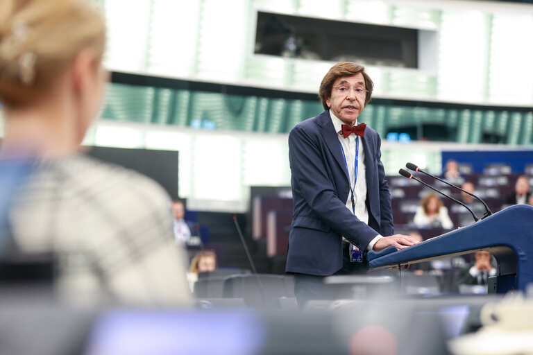 Zdjęcie 9: EP Plenary session - Stopping the genocide in Gaza: time for EU sanctions