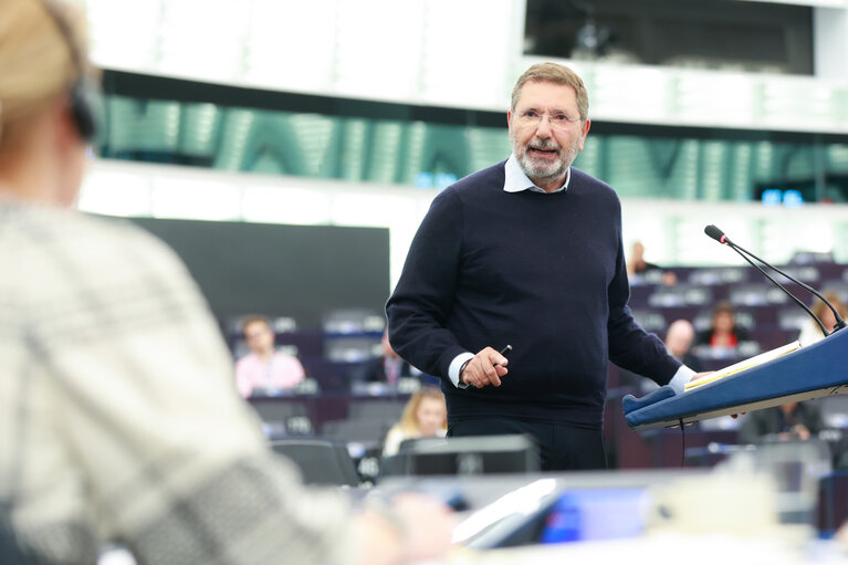 Zdjęcie 20: EP Plenary session - Stopping the genocide in Gaza: time for EU sanctions