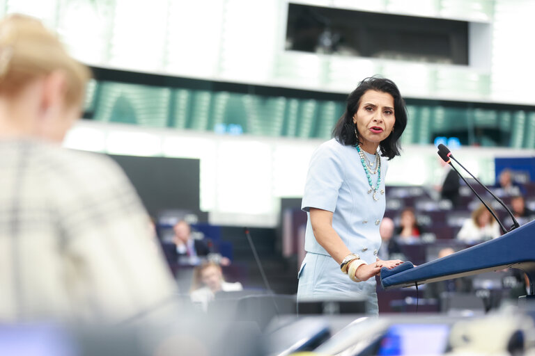 Zdjęcie 21: EP Plenary session - Stopping the genocide in Gaza: time for EU sanctions