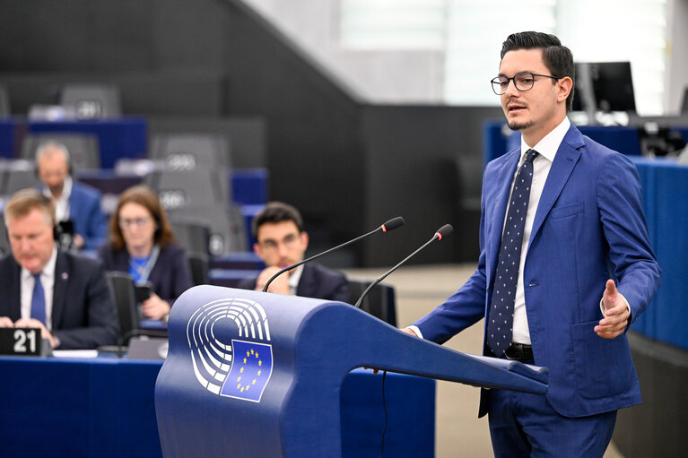 Fotografie 9: EP Plenary session.- Freedom of assembly in Hungary and the need for the Commission to act