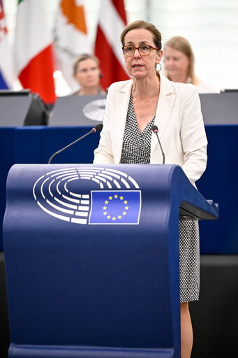 Fotografie 6: EP Plenary session.- Freedom of assembly in Hungary and the need for the Commission to act