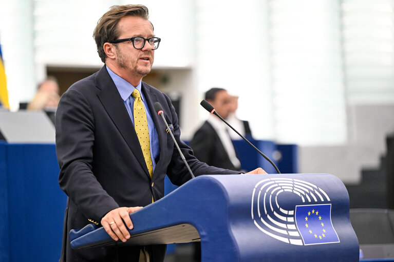 Fotografie 49: EP Plenary session.- Freedom of assembly in Hungary and the need for the Commission to act