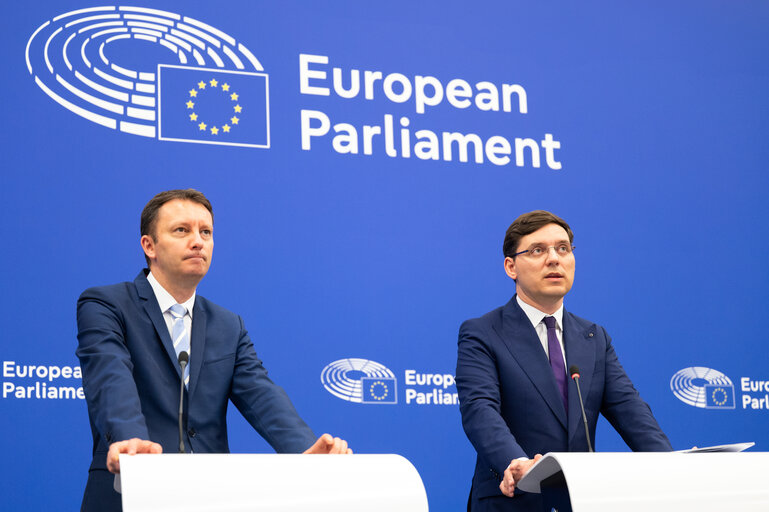 Foto 11: Press conference on the Implementation of the Recovery and Resilience Facility