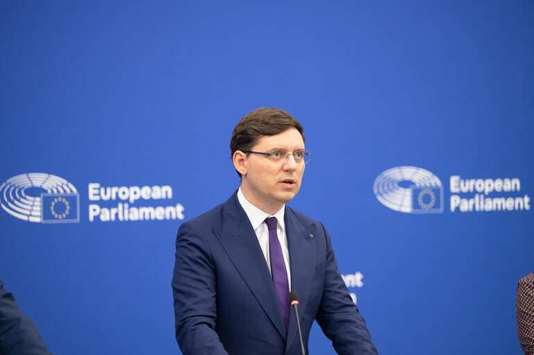 Foto 15: Press conference on the Implementation of the Recovery and Resilience Facility