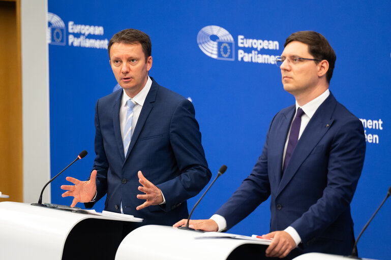 Foto 7: Press conference on the Implementation of the Recovery and Resilience Facility