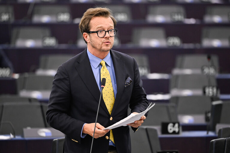 Fotografie 8: EP Plenary session - Freedom of assembly in Hungary and the need for the Commission to act