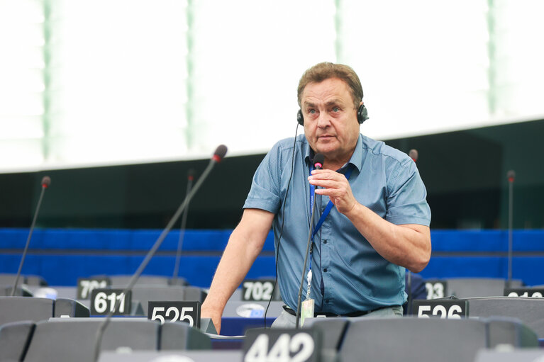 Photo 50: EP Plenary session - Institutional and political implications of the EU enlargement process and global challenges