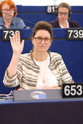 Foto 13: EP Plenary session - Voting session