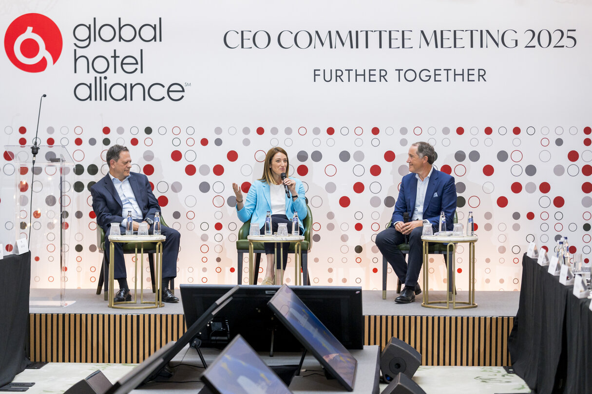 Participation of Roberta Metsola, EP President at the Informal Question and Answer Session of the Global Hotel Alliance Annual CEO Committee Meeting