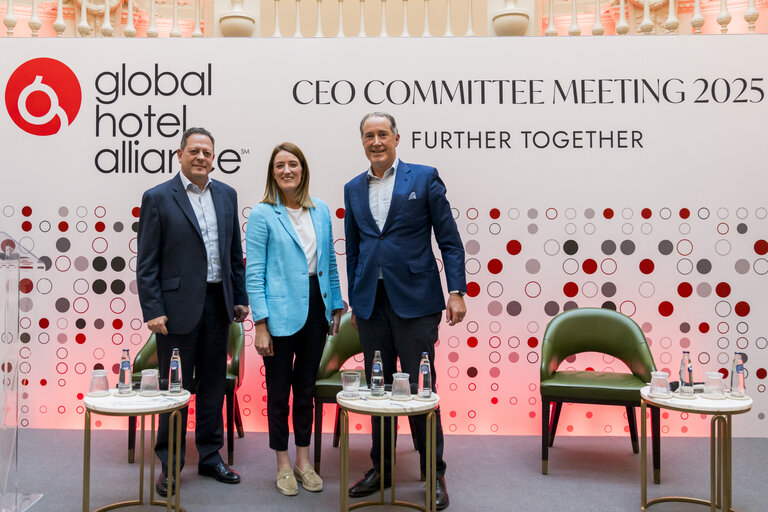 Participation of Roberta Metsola, EP President at the Informal Question and Answer Session of the Global Hotel Alliance Annual CEO Committee Meeting